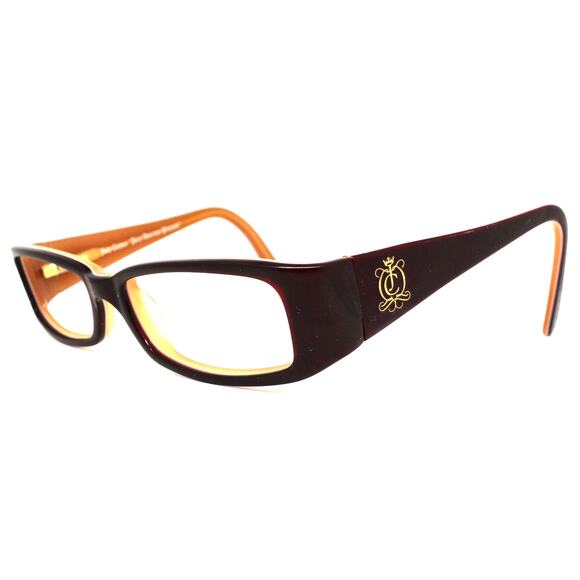 Juicy Couture Darling 01S7 Burgundy 51-16-135 Eyeglasses FRAMES ONLY -FAIR -READ - Picture 1 of 13
